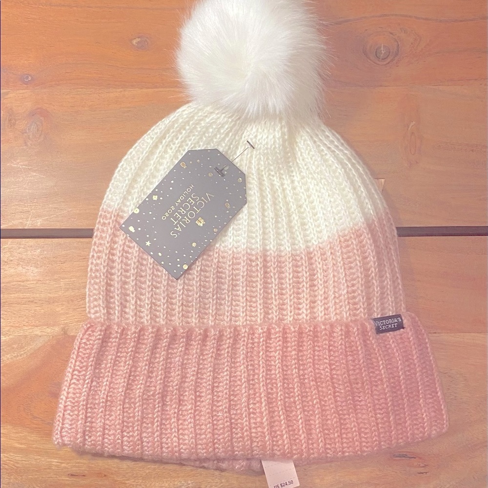 Final Markdown VS LE Ombré Stripe Hat Pink - Picture 5 of 9